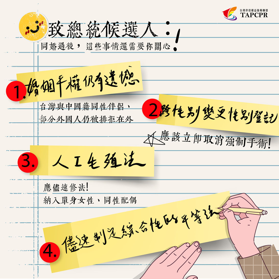 致總統候選人 01